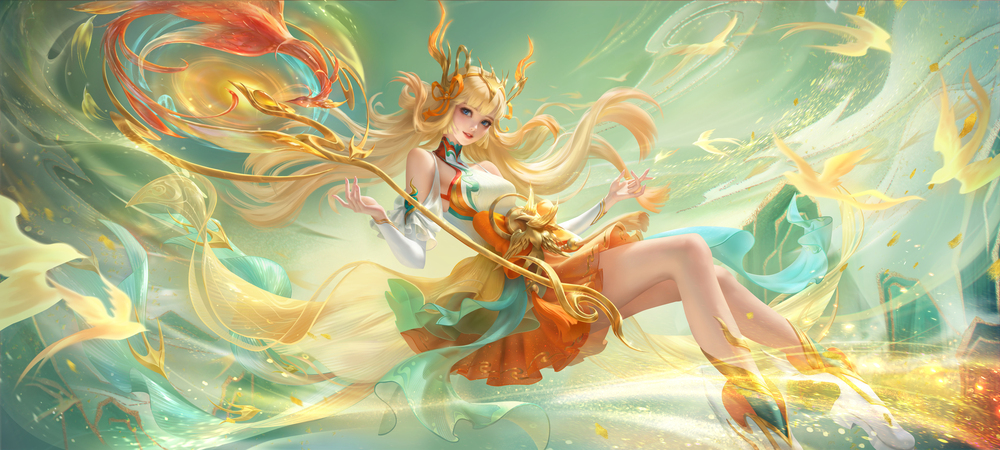 曙光英雄-百鸟衔秋·铁扇公主